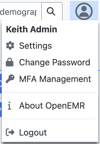 Change Password
